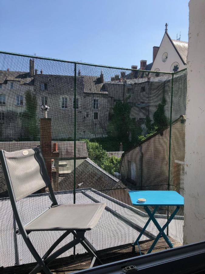 Cote Chateau - Grand Appartement Au Coeur De Blois Bagian luar foto